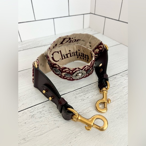Christian Dior Oblique Shoulder Bag Strap With Ring - Picture 2 of 9